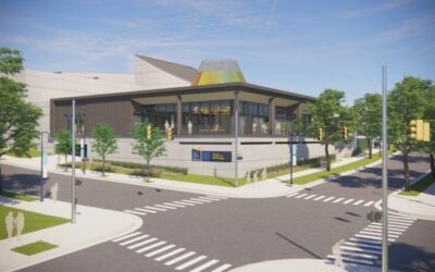 The New Piazza for the Secchia Institute for Culinary Education at GRCC